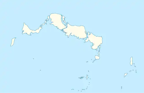 Voir sur la carte administrative des îles Turques-et-Caïques