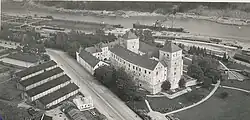 Le château de Turku, du XIIIe&nbsp;siècle (photo de 1934).