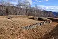 Ruines de l'ancienne forteresse dace de Costești-Blidaru