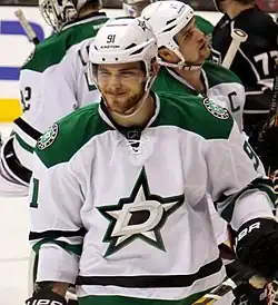 Photographie de Seguin sous les couleurs des Stars de Dallas