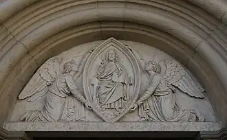 Tympan, église Saint-Barthélémy de Kraiburg