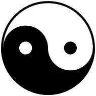 Les symboles du yin et du yang
