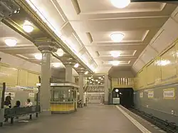 Station de métro Hermannplatz à Berlin-Neukölln