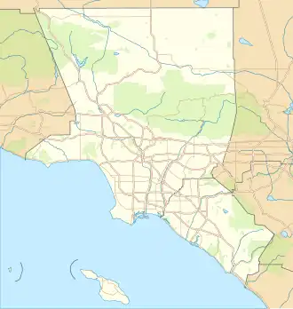 Voir sur la carte topographique du Grand Los Angeles