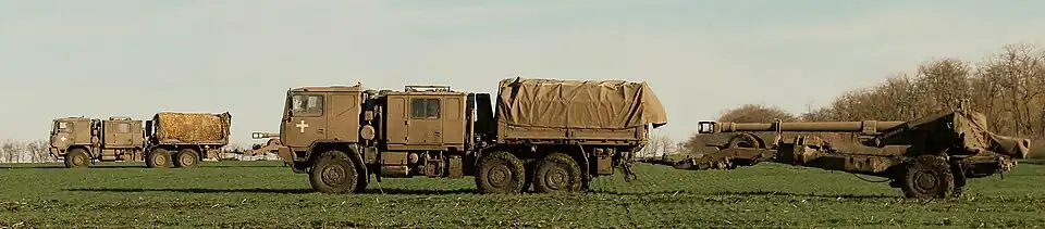 FH-70 et Iveco en novembre 2022.