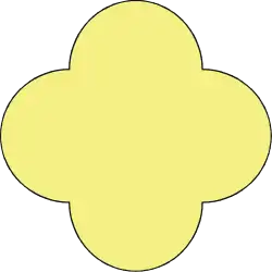 Exemple de quatre-feuilles.