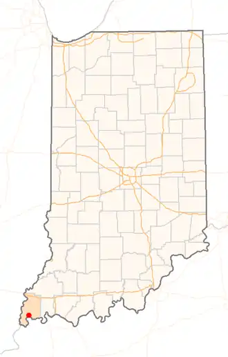 Localisation de Mount Vernon