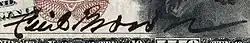 signature de Cecil Brown