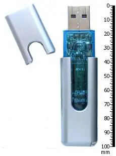 Clé USB (mémoire flash amovible).