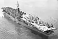 L’Essex après sa modernisation SCB-27A.