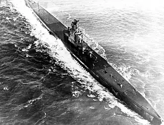 illustration de USS Flasher (SS-249)