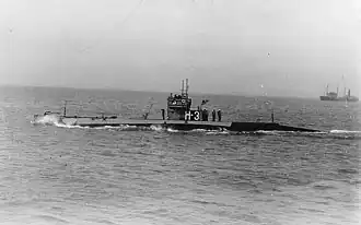 illustration de USS H-3 (SS-30)