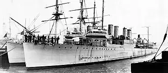 illustration de USS Isherwood (DD-284)