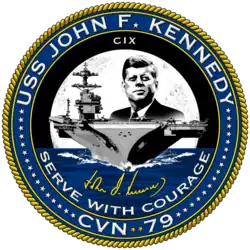 Insigne du USS John F. Kennedy
