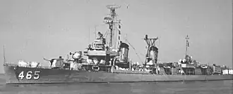 illustration de USS Saufley (DD-465)