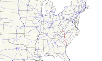 Image illustrative de l’article U.S. Route 21