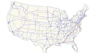 Image illustrative de l’article U.S. Route 29