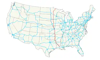 Image illustrative de l’article U.S. Route 71