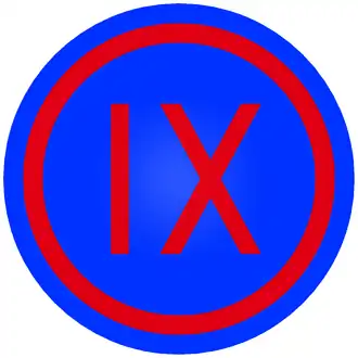 Image illustrative de l’article 9e corps d'armée (États-Unis)