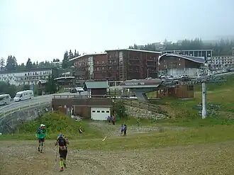 Le Recoin (Chamrousse) sur le parcours de 95&nbsp;km.