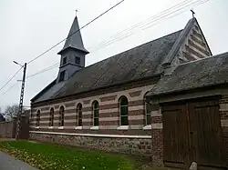 L'église Saint-Martin.