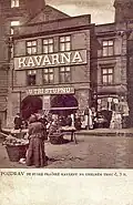 Marché du charbon, maison Kavarna (non daté)
