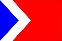 Drapeau de Újezdeček