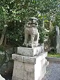 Lion gardien de temple