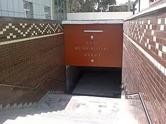 Entrée de la station Ulduz.
