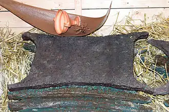 Lingot de cuivre provenant de l'épave d'Uluburun.