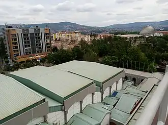 Vue sur le mont Jali depuis Kigali.