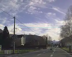 Un axe principal de Louvie-Juzon.