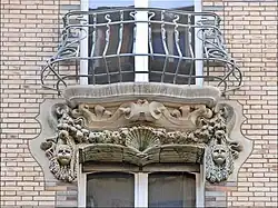 Détails d'un balcon