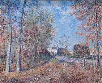 Un Coin de Bois aux Sablons (1883)Musée d'Orsay.