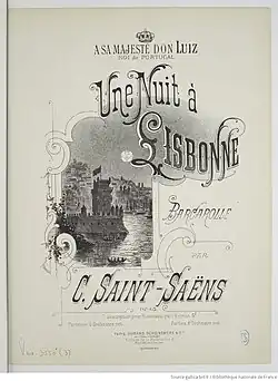 Couverture de partition.