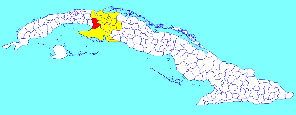 Municipalité de Unión de Reyes dans la province de Cienfuegos