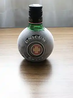 Description de l'image Unicum bottle.JPG.