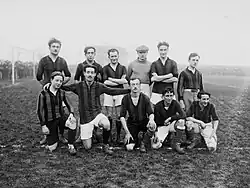 Photo d'une équipe de football