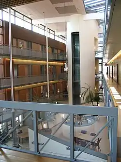 Cour intérieure du Gaia.