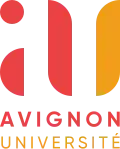 Logo d'Avignon Université depuis 2018.