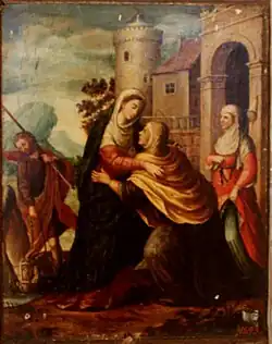 Peintre inconnu de Florence- Visitation de la Vierge Marie à Élisabeth, XVIe&nbsp;siècle