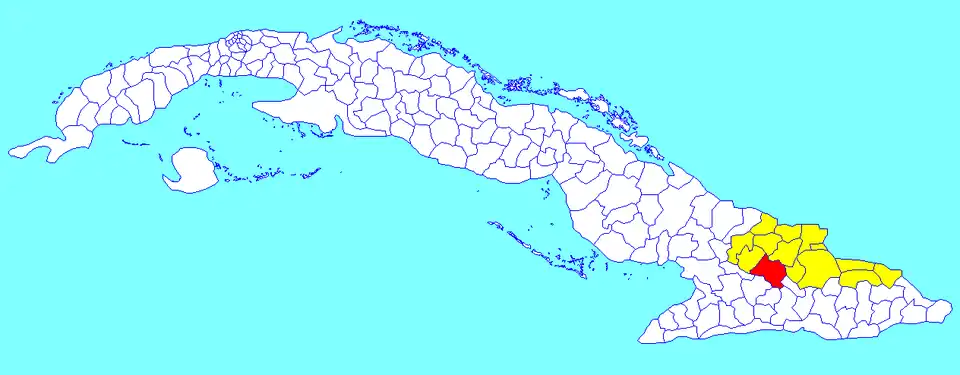 Municipalité d'Urbano Noris dans la province de Granma