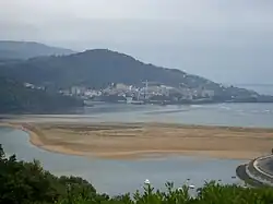 Mundaka vue depuis Ibarrangelu