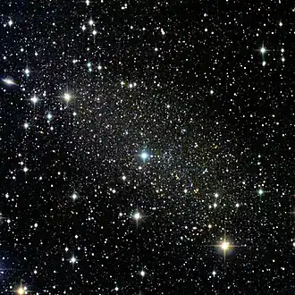 Image de la galaxie naine de la Petite Ourse par Giuseppe Donatiello.