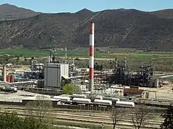 Usine de Saint-Auban.