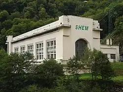 Le bâtiment de l'usine.