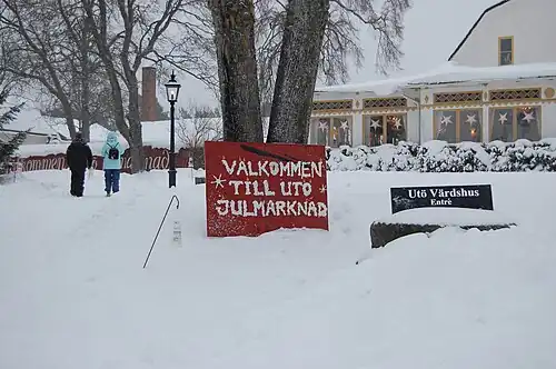 Marché de Noël d'Utö.