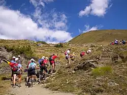 Ascension de la tête de la Tronche sur la CCC 2009