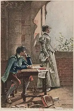 Aquarelle pour Son altesse la femme (1885).