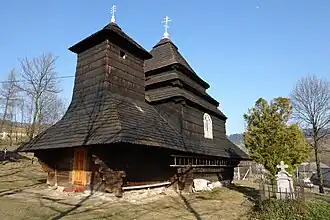 Tserkvas en bois de la région des Carpates en Pologne et en Ukraine, classées au patrimoine mondial.